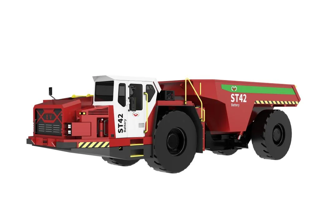 ST42 Battery Mining Dump Truck Electric Underground Mining Machine