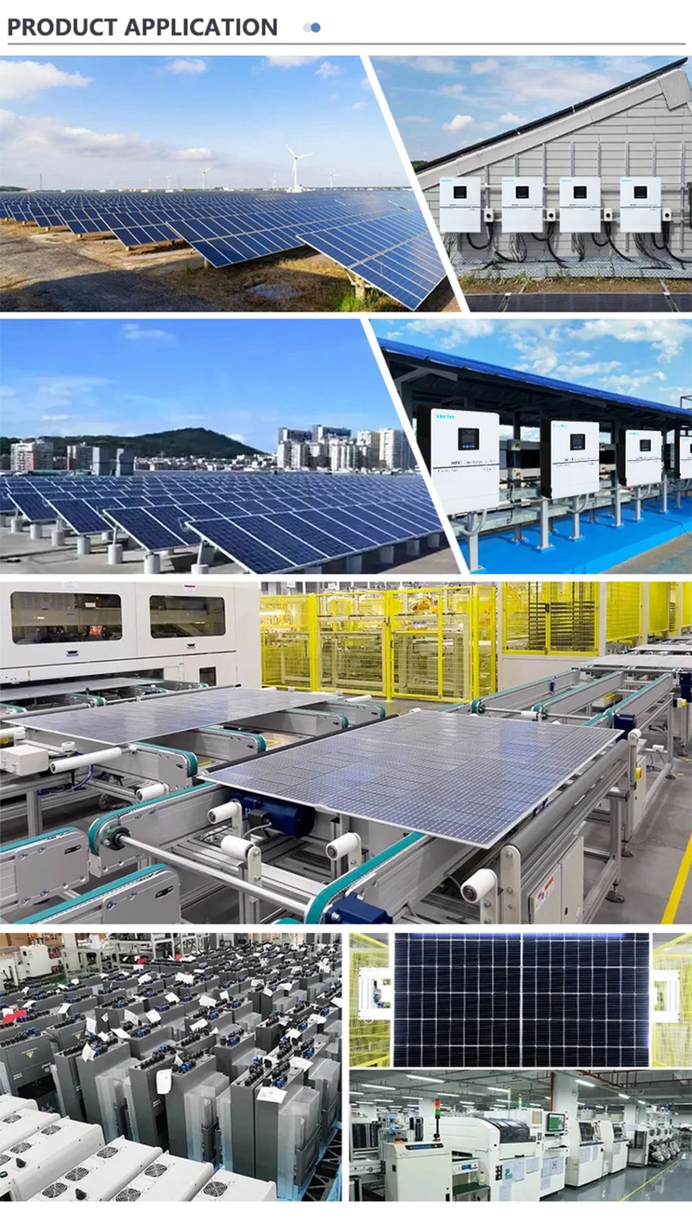 Solar Hybrid on off Grid Inverter for 3000kw 5000kw Energy Storage System with Lithium Battery