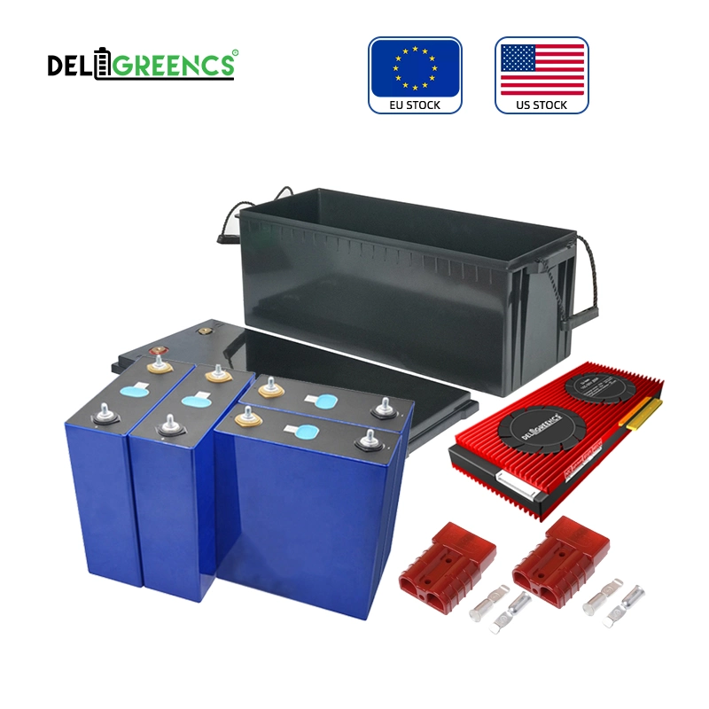 EU/USA/Cn Warehouse LiFePO4 Battery 280ah Lf280K Bluetooth BMS 4s 8s 16s 200A 250A Both Available