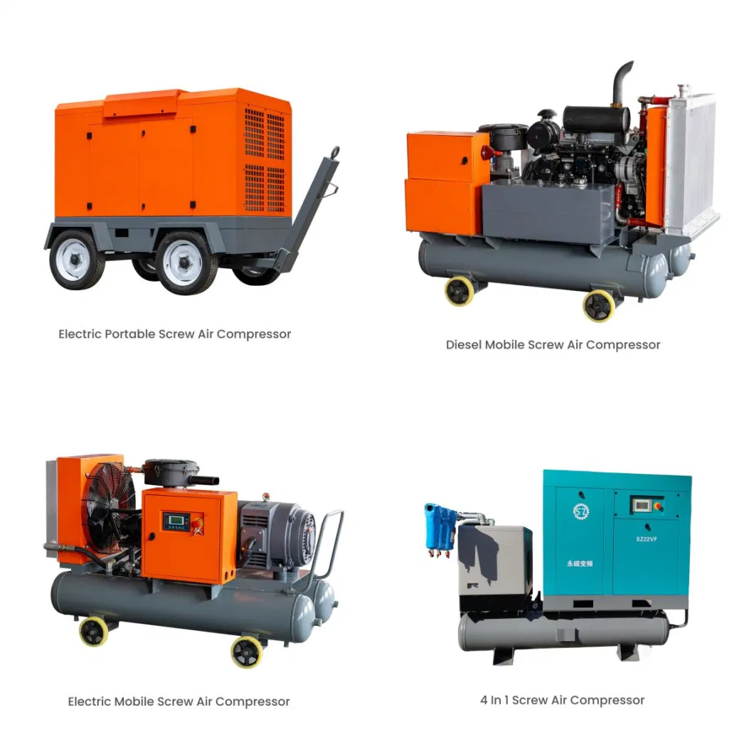 Wholesale Industrial 22kw Compact Direct Driven Electric Portable Small Screw Air Compressor