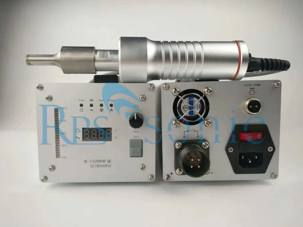 Ultrasonic Spot Welder Gun for Coated Carton Packaging Material