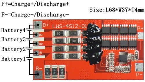 PCBA Factory Board China Top Quality BMS Manufacturer 12V Li Ion Battery 18650 PCM for Ebike