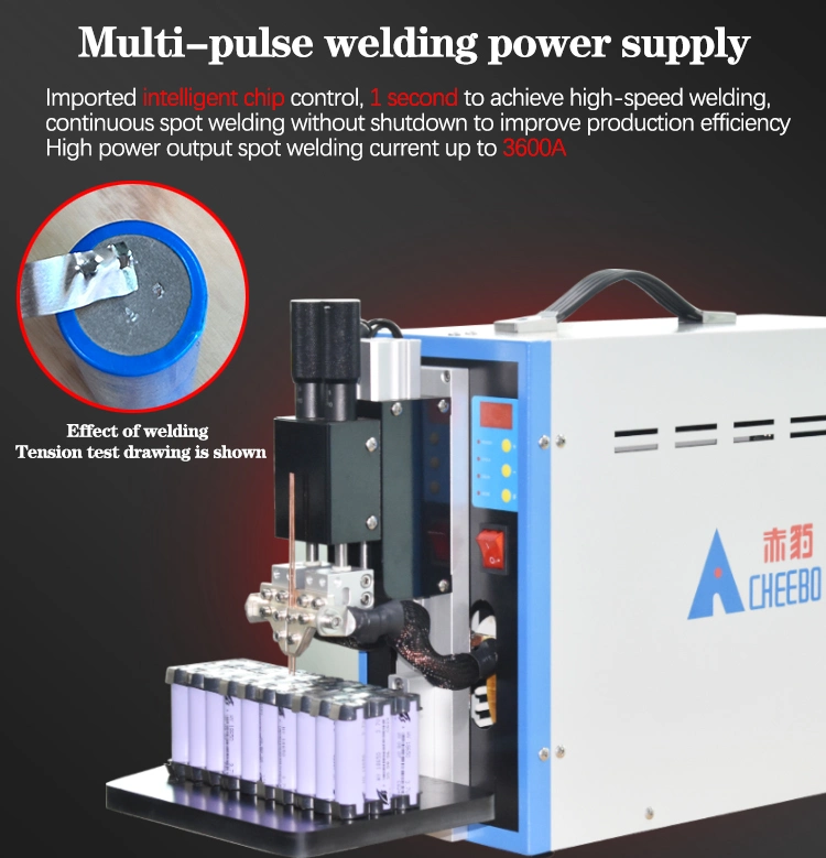 Multi-Pulse Lithium Battery Spot Welder 18650 Battery Pack Assembly