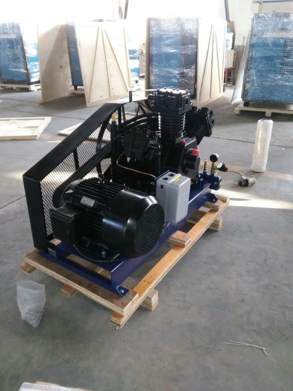 3HP 5HP 10HP 8bar Industry Small Piston Air Compressor with Gasoline Engine