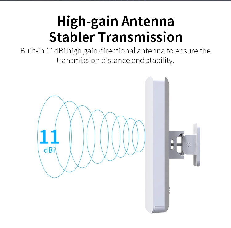 CF-E110n V2 CE RoHS 3km WiFi Bridge 2.4GHz 300Mbps High Power Wireless Outdoor CPE Wireless Access Point CPE