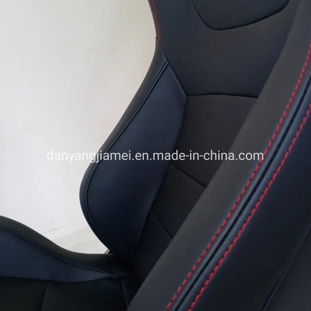 2022 Hot Sale Recaro Racing Bucket Seat with Black Leather Cover