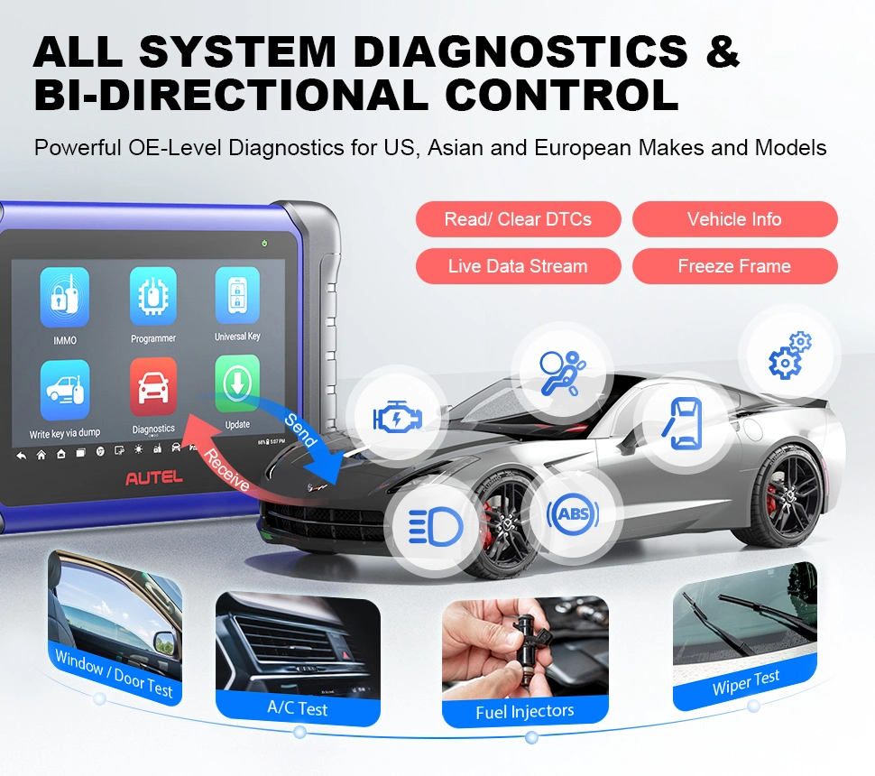 Advanced Autel Maxiim Im508s Im508 Cars Key Programmer IMMO Programming Diagnostic Tool Escaner Auro Otosys Im100