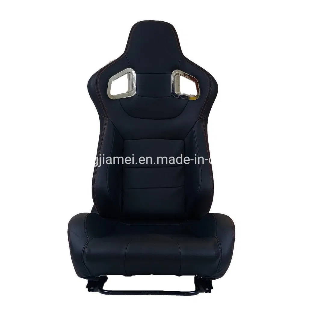 2022 Hot Sale Recaro Racing Bucket Seat with Black Leather Cover