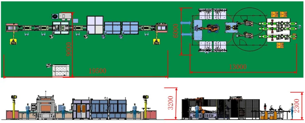 2000W Laser Spot Welding Machine for LiFePO4 Lithium Iron Phosphate Battery Pack Building Prismatic Cell with Chiller