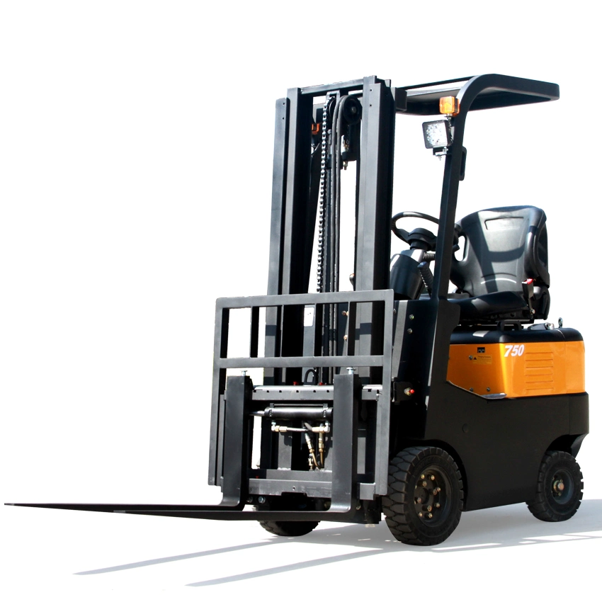 Electric Forklift 750kgs Lifting Power Mini Battery Forklift