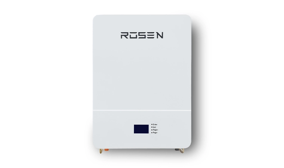 Rosenpv 48V 200ah Batterie Solaire Lithium Iron Phosphate Battery Solar Storage