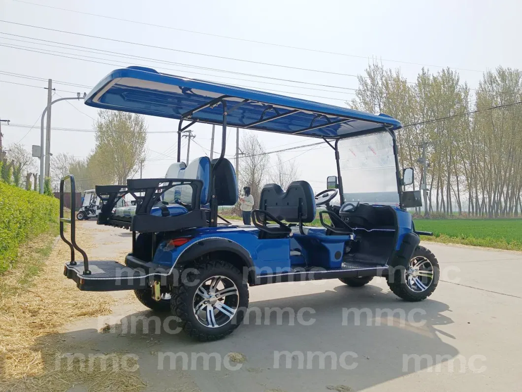 High Quality 72V Lithium Batteries Golf Buggy 4 Seater Golf Carts