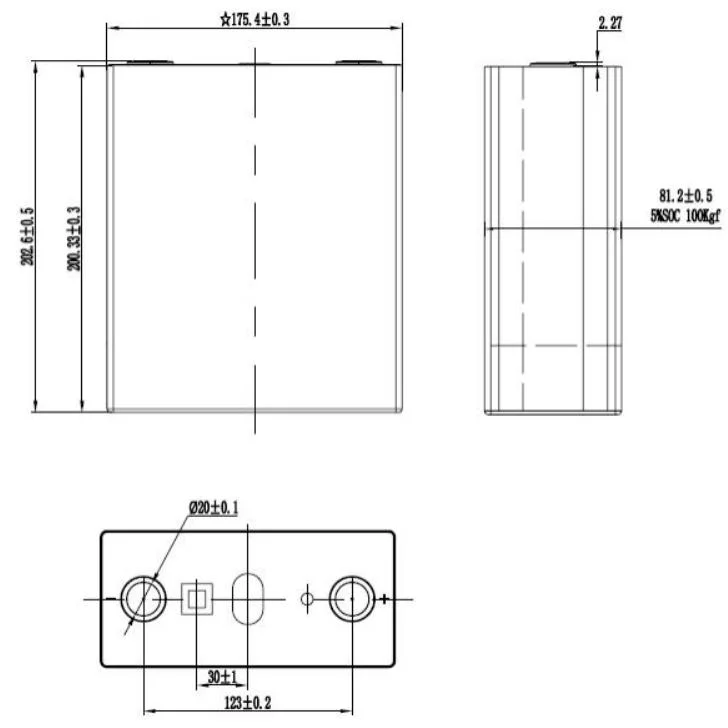 3.2V 340ah Lithium Iron Phosphate LiFePO4 Prismatic Deep Cell Battery for Storing Solar Energy Home Spares