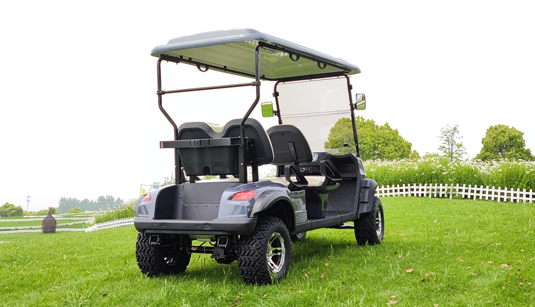 72 Volt Model T Golf Carts Heavy Duty 4 Seaters Supplier