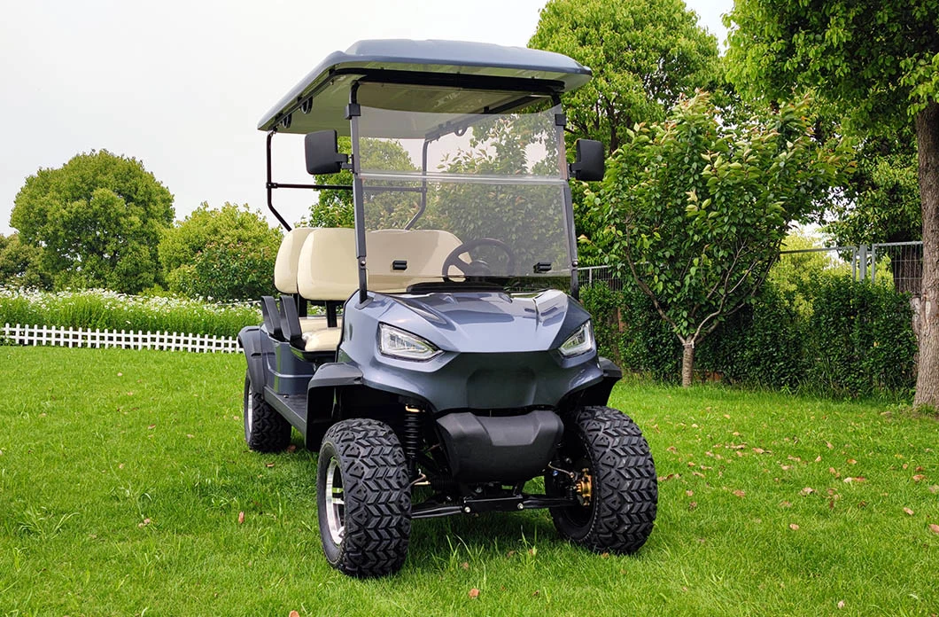 72 Volt Model T Golf Carts Heavy Duty 4 Seaters Supplier