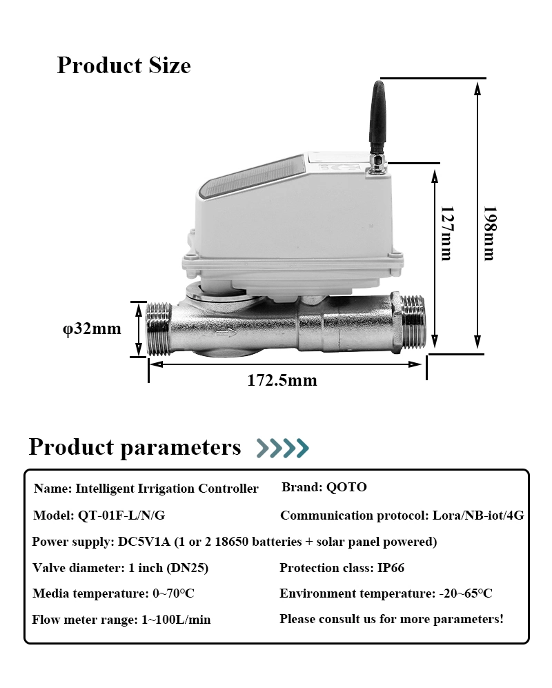 GSM Sx1301 Sx1280 Stm32 Lora Home Automatic Solenoid Battery Garden Irrigation Watering Timer