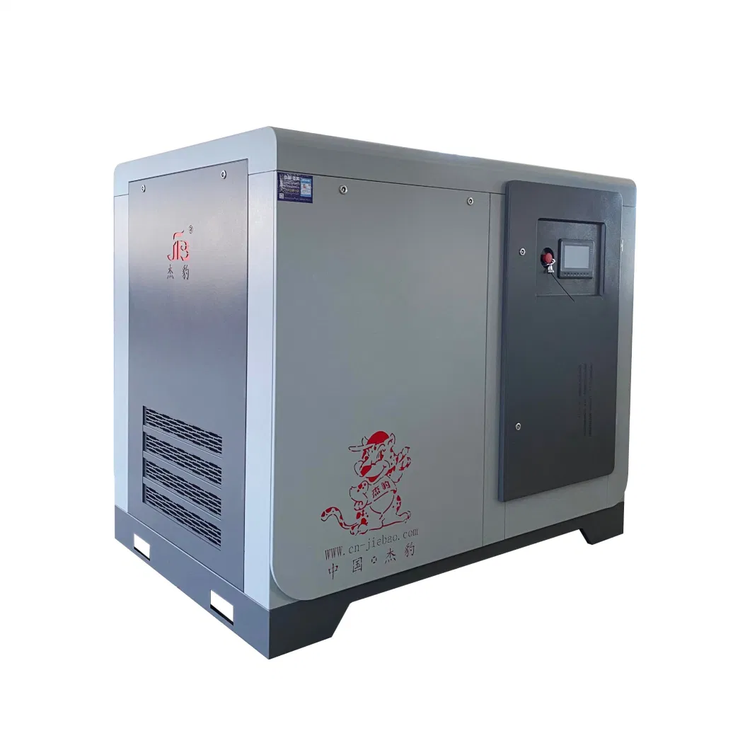 Jiebao Good Quality Industrial 30HP, 220/380V Rotary Single Stage Compressed Coupling Start Direct Dirven Air Cooling Rotary Screw Air Compressor