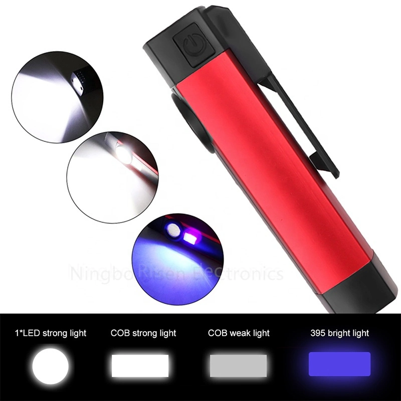 Car Repair COB LED Portable Rechargeable Work Lightusb Power