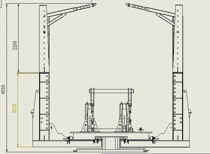 Hydraulic Heavy Duty Truck Frame Machine Bus Chassis Repair Frame Machine