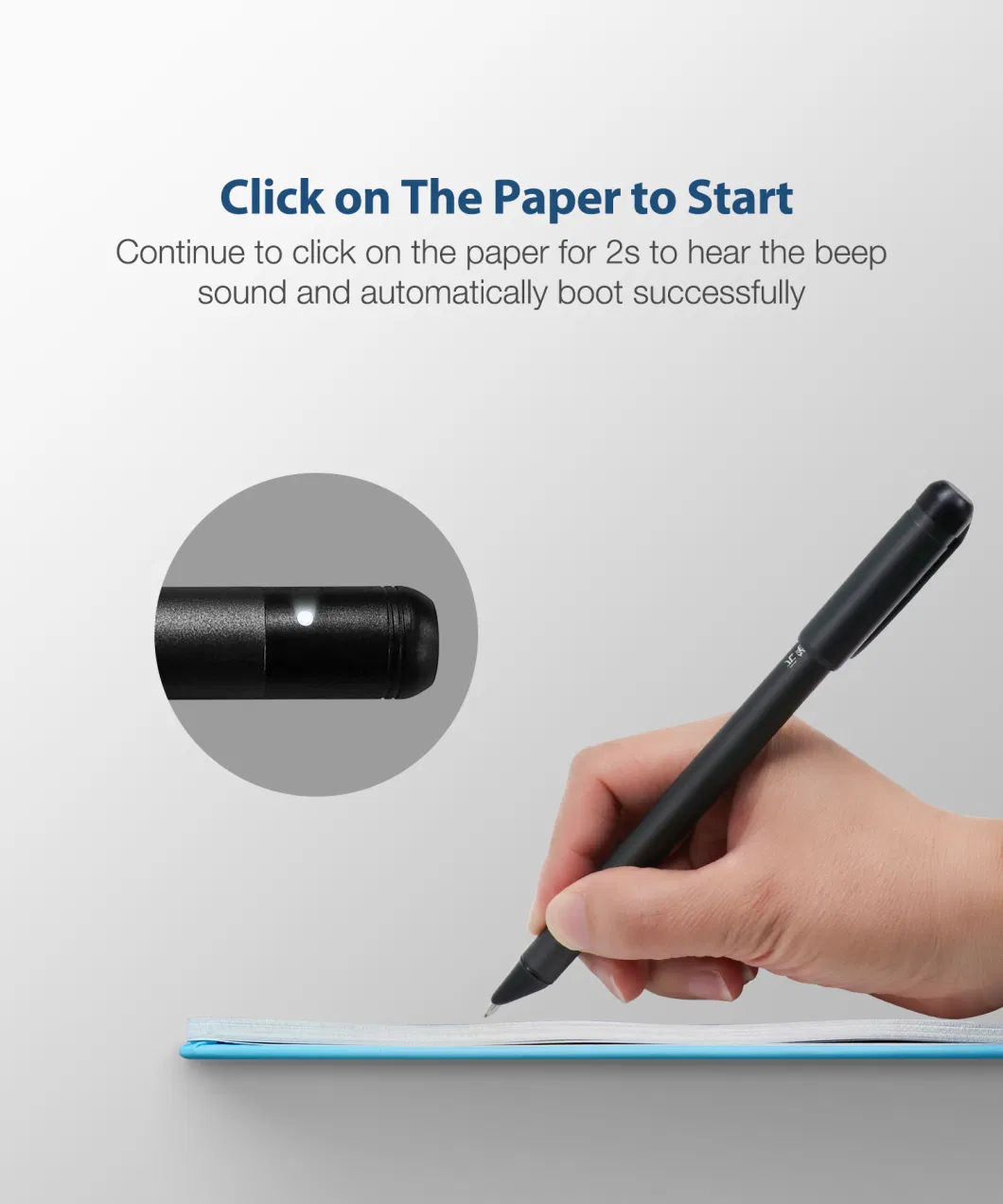 Digital Pen Smart Pen Writing Set Includes Smartpen Smart Notebook Use with APP for Notes Taking Recording Storing and Sharing