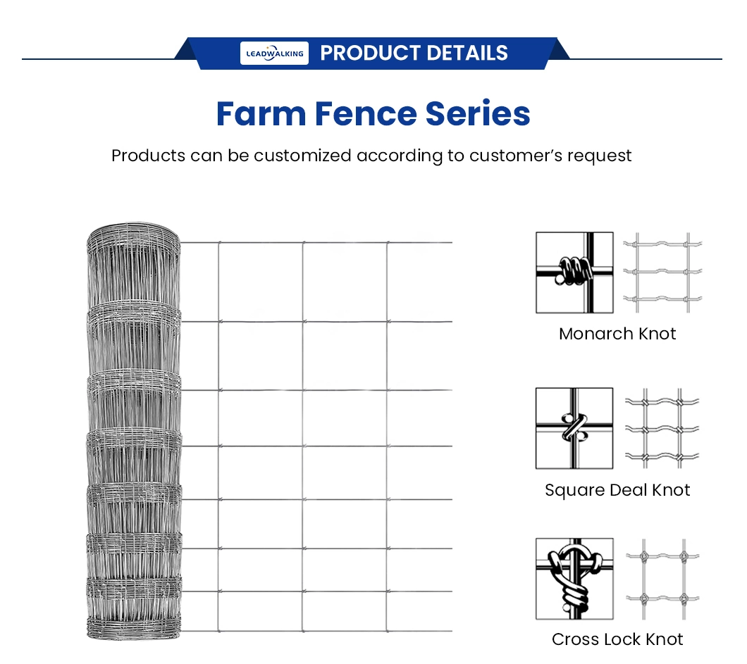 Leadwalking Hot DIP Galvanized Farm Fence Livestock Corral Horse Fence Panel