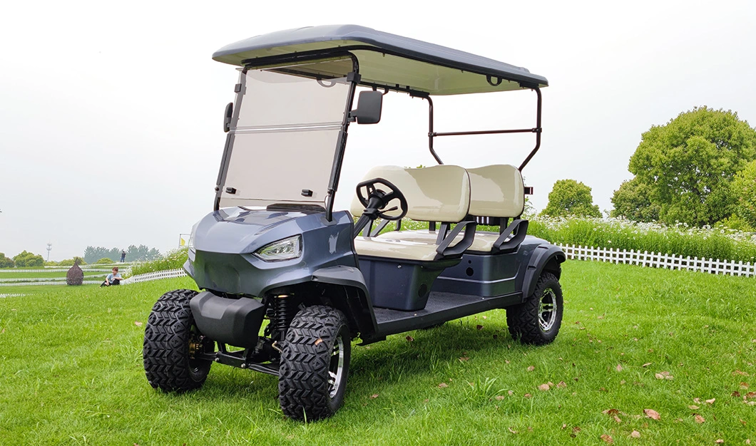 72 Volt Model T Golf Carts Heavy Duty 4 Seaters Supplier