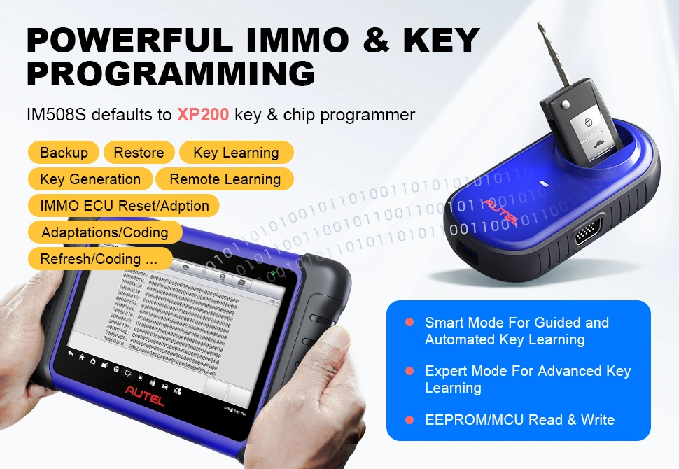 Advanced Autel Maxiim Im508s Im508 Cars Key Programmer IMMO Programming Diagnostic Tool Escaner Auro Otosys Im100