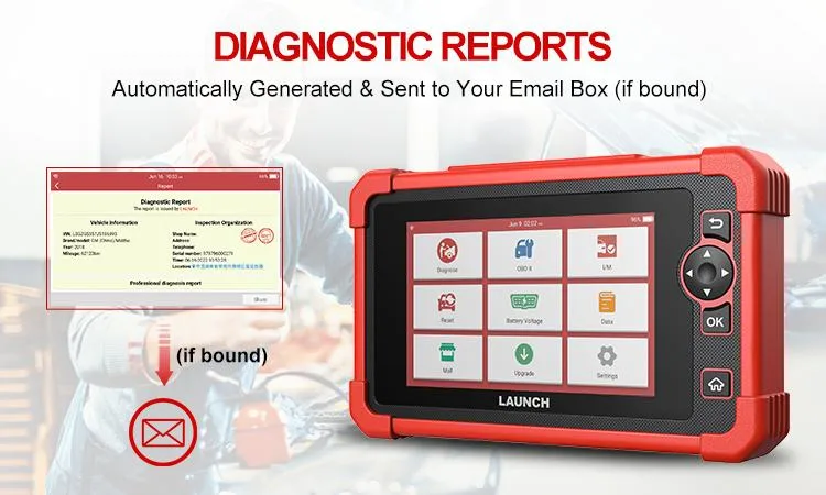 Latest Version Launch Crp919X Crp909 24 V Smartbox 3.0 Reset Diagnostic Machine Automotive Scanner Machinery Computer Scan Tool
