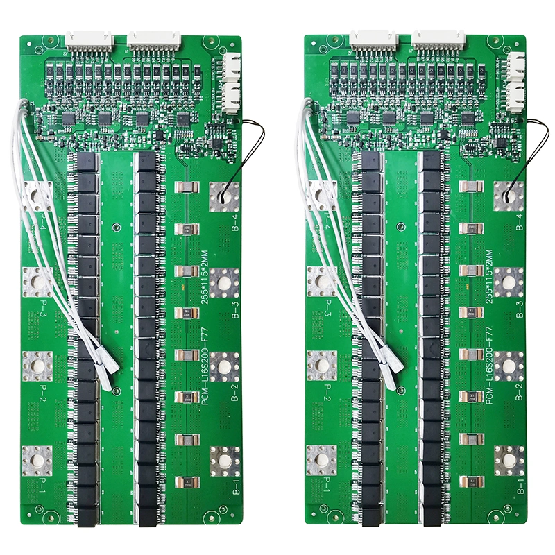 18 Years Factory ODM&OEM Battery Management System BMS 52 Volt 3s 20A Protection Circuit Board Balance BMS 48V 16s PCM Digital 16s BMS 200A