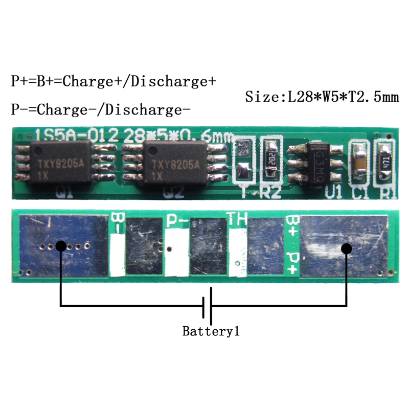 Smart Battery Management System 1s 5A BMS with Can RS485 Bl for Li Ion LiFePO4 Battery