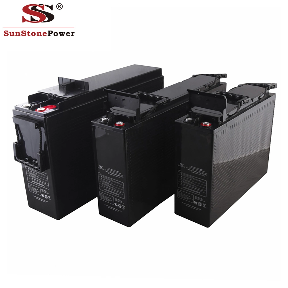 Factory Best Seller Solar Battery 12V 100ah Front Terminal UPS Backup Maintenance Free Solar Gel Battery Energy Storage