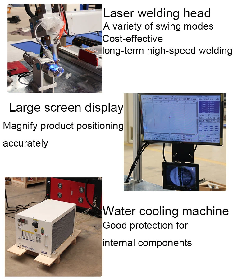 4 Axis 5 Axis Battery Continuous Fiber Galvanometer Spot Laser Welding Sealing Machine