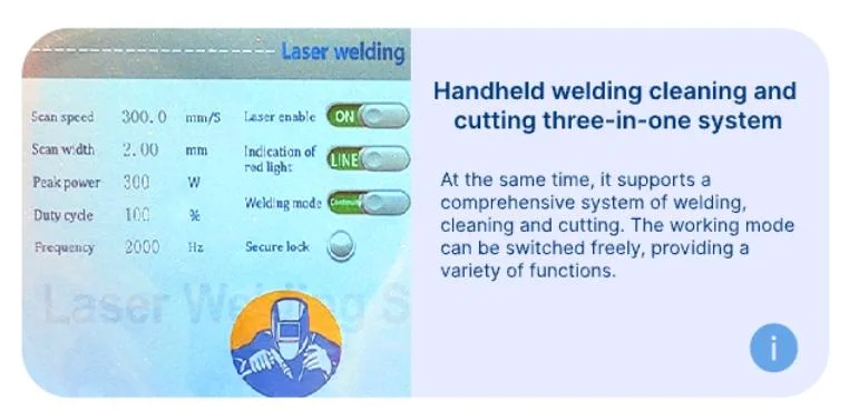 Factory Direct Sale Automatic Fiber Continuous/Spot Laser Welding Machine