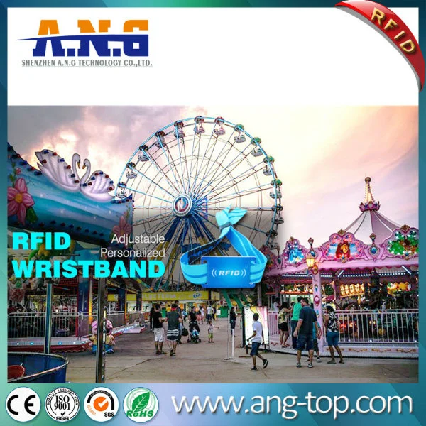 13.56MHz RFID Fabric Wristband for Event