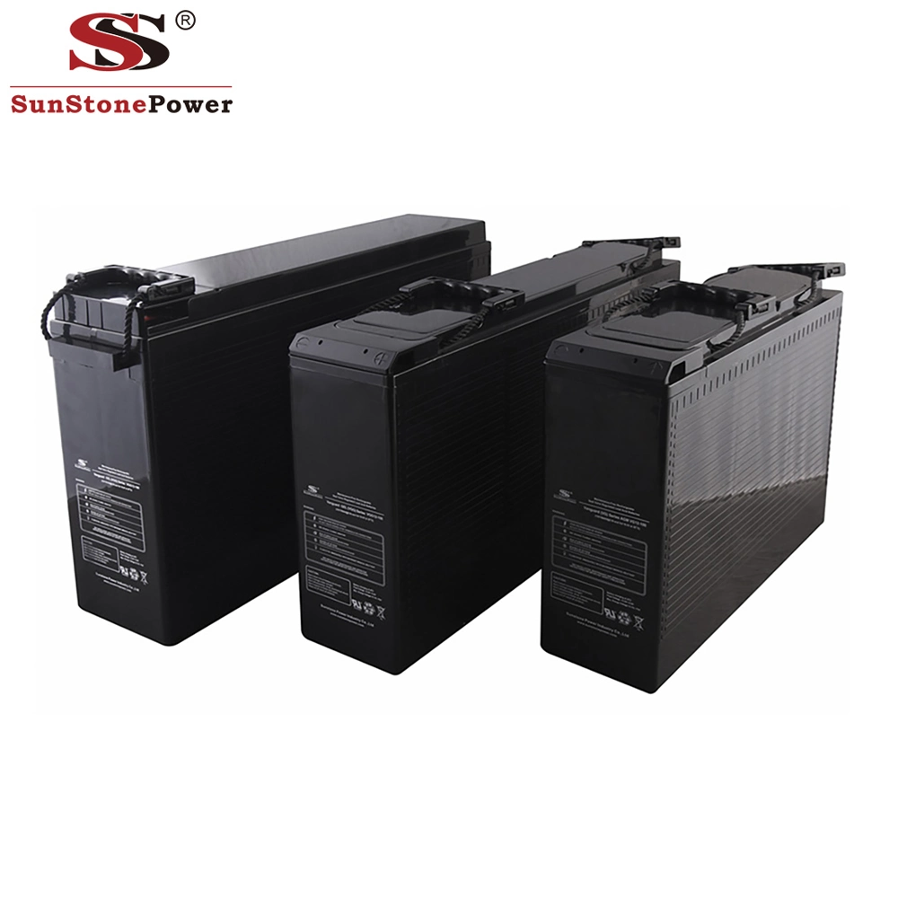 Factory Best Seller Solar Battery 12V 100ah Front Terminal UPS Backup Maintenance Free Solar Gel Battery Energy Storage