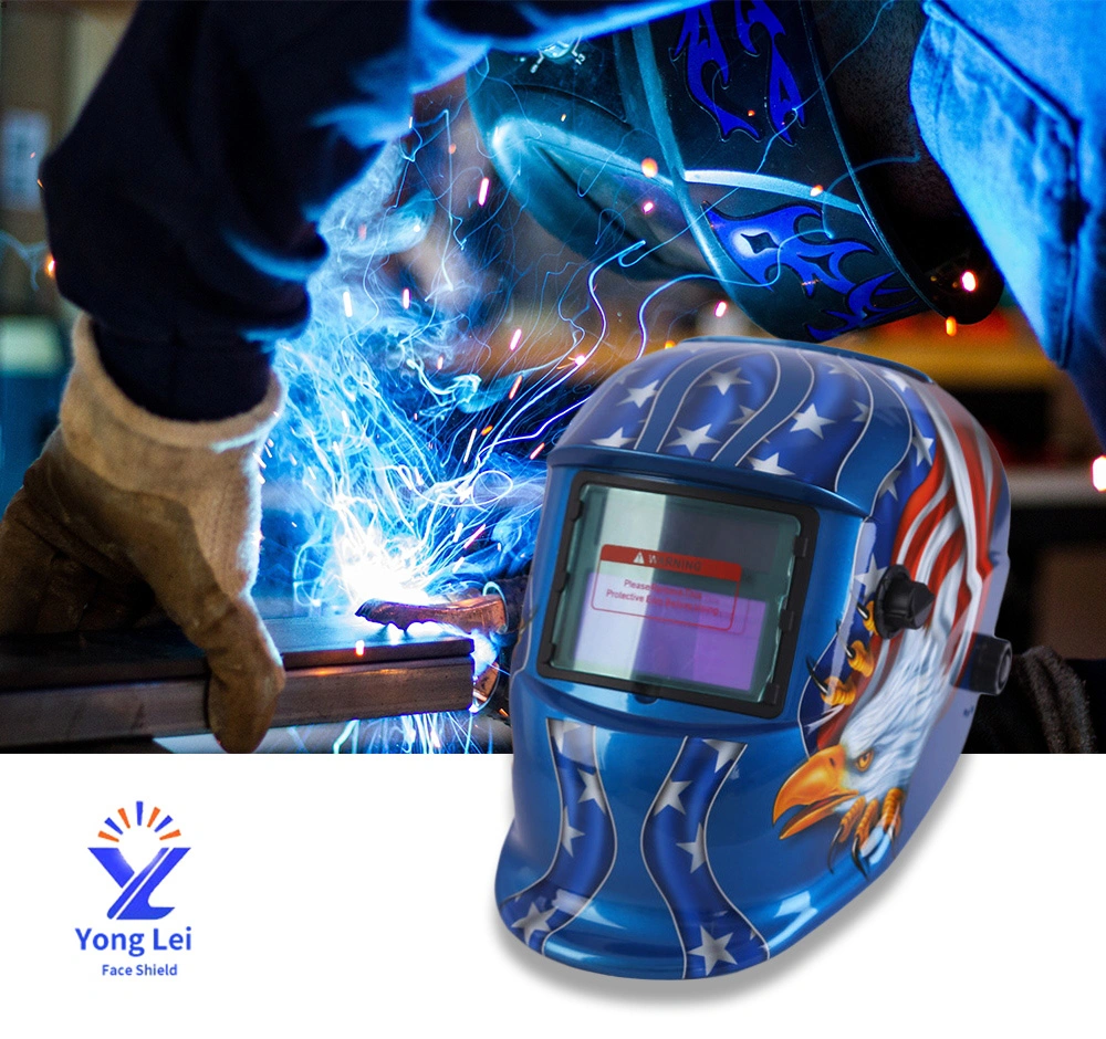 ANSI Standard Welder Auto Darkening Welding Helmet Rechargeable Replaceable Battery Long Life Hq Helmets