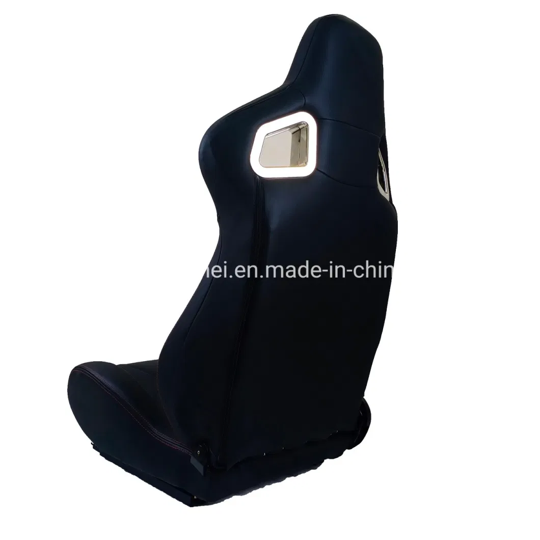 2022 Hot Sale Recaro Racing Bucket Seat with Black Leather Cover