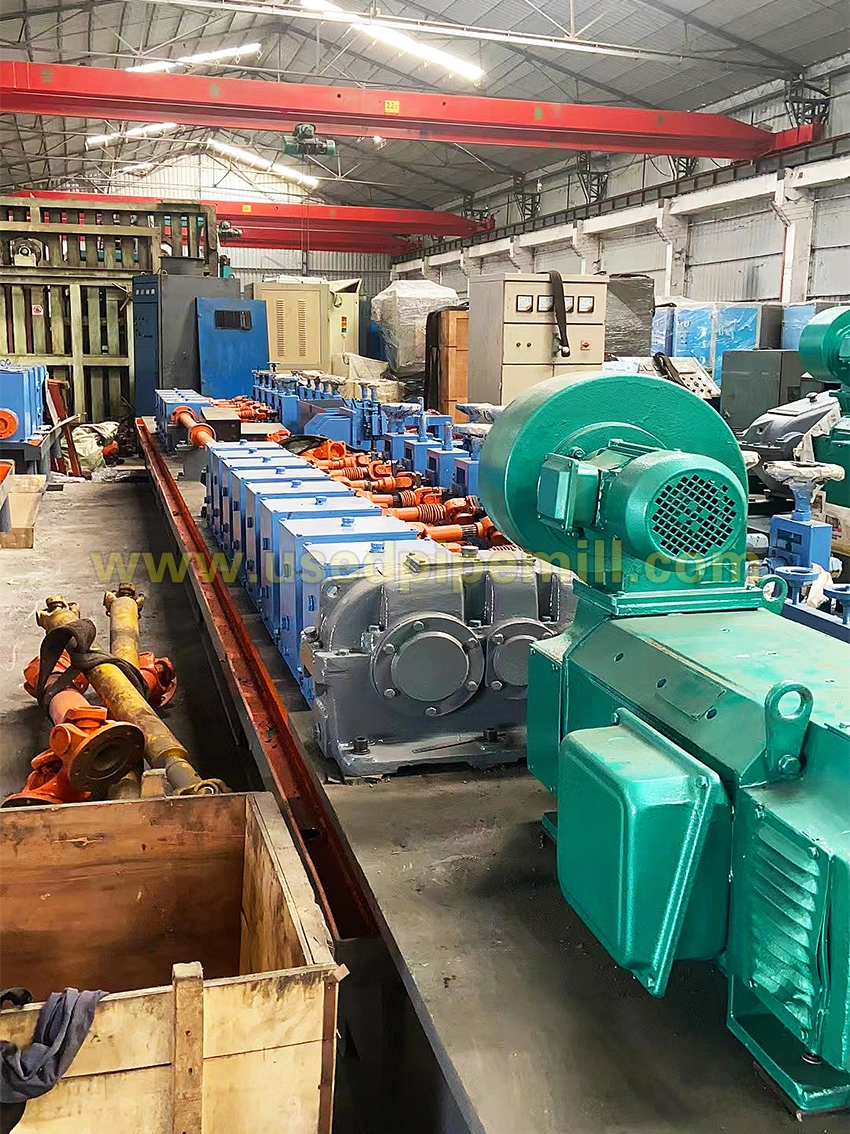 Second Hand ERW Pipe Tube Mill 32 Made in China Technology for Carbon Steel Pipe Production Line