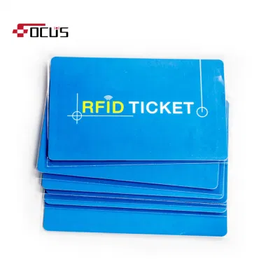 One Time Use Customized Different Shape Hf 13.56MHz Card RFID Pper Card