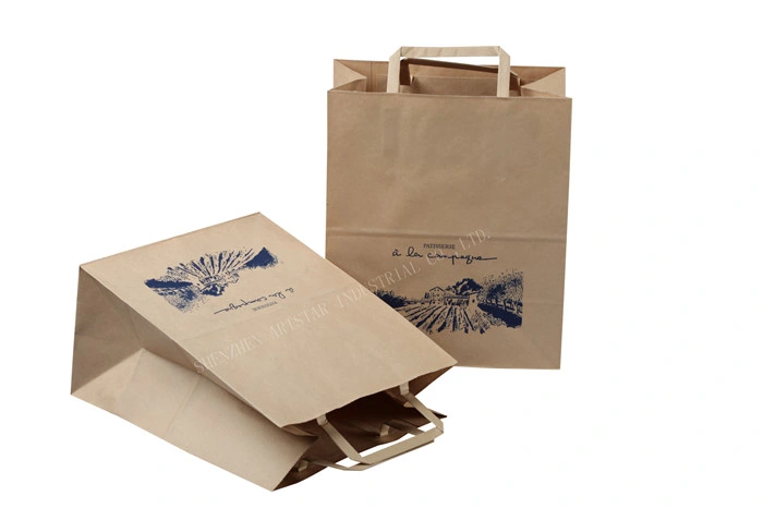 Beautiful Flower Design Custom Paper Bag Crafts