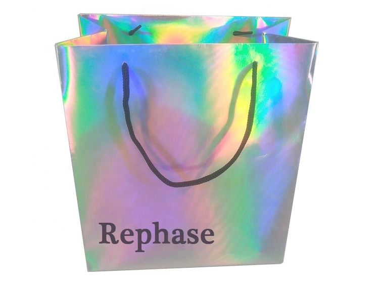 Custom Luxury Merchandise Bag Retail Tote Packaging High-End Packing Bag Colorful Bag