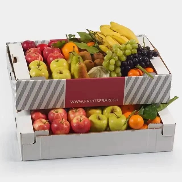 Carton Paper Box Packaging for Fruit: Passion Fruit Tray Box-BMP Accept Customer&prime;s Logo Cmyk Corrugated Board Food