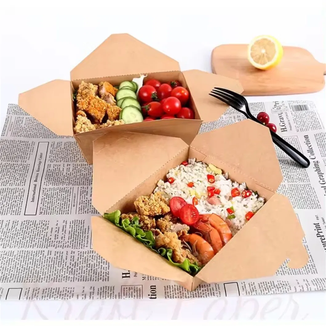 Take Away Food Container Paper Boxes