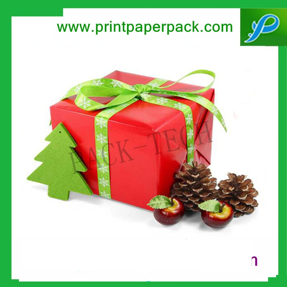 Custom Colorful Ribbon Decorative Paper Packaging Flower Box Candy Gift Cardboard Box