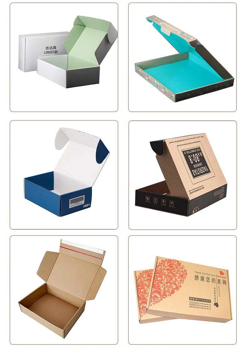 Custom Manufacture Packaging Clothing Gift Shoes Customized Folding Box Socks Bra Item Brown Kraft Paper Box