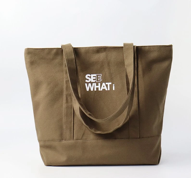 China Wholesale Advertising Shopping Bag Cotton Canvas Bag for Sale