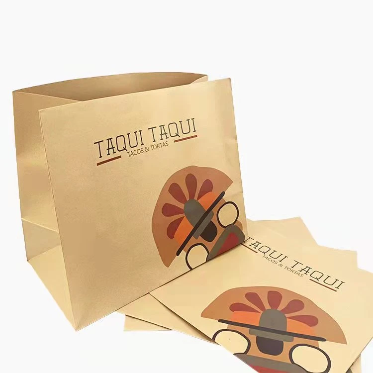 Hot Sale Custom Craft Paper Shopping Bag for Cake Package