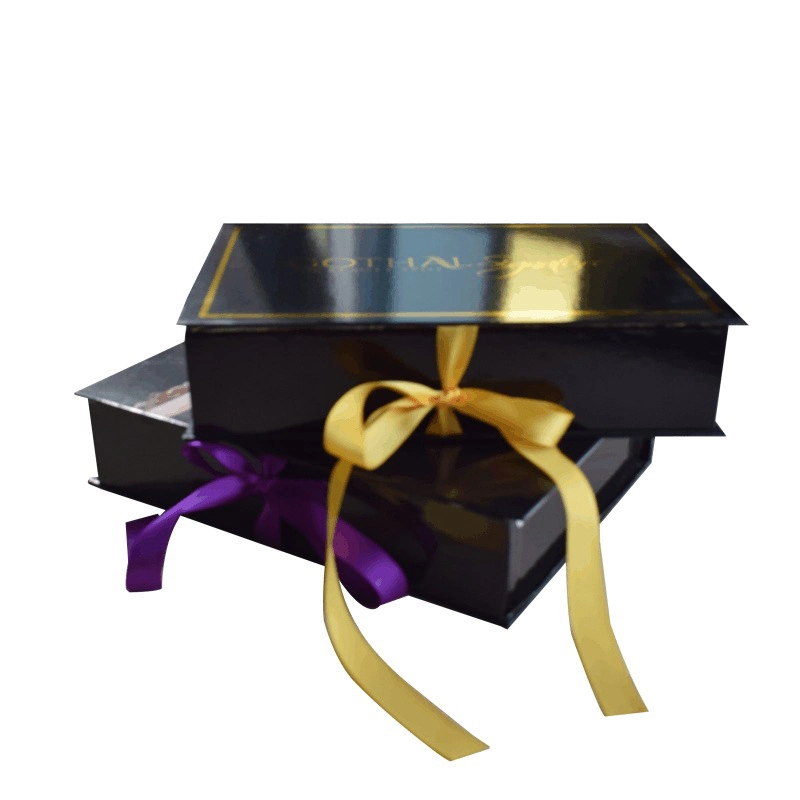 Ribbon Cardboard Surprise Gift Clothing Shoes Pcakaging Handle Paper Gift Box