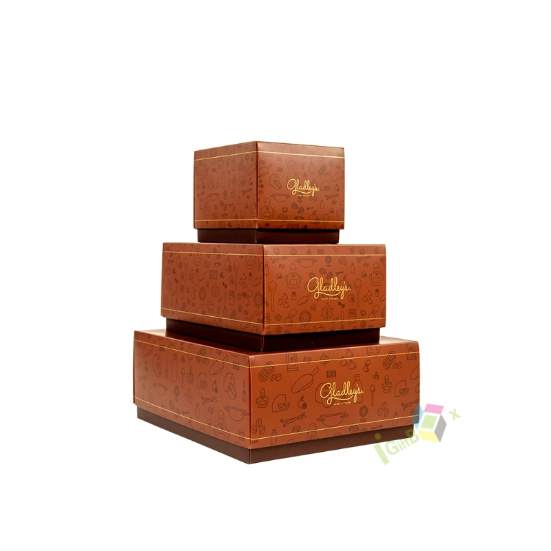 Wwholesale Different Specifications Handmade Chocolate Paper Gift Box with Divider Design