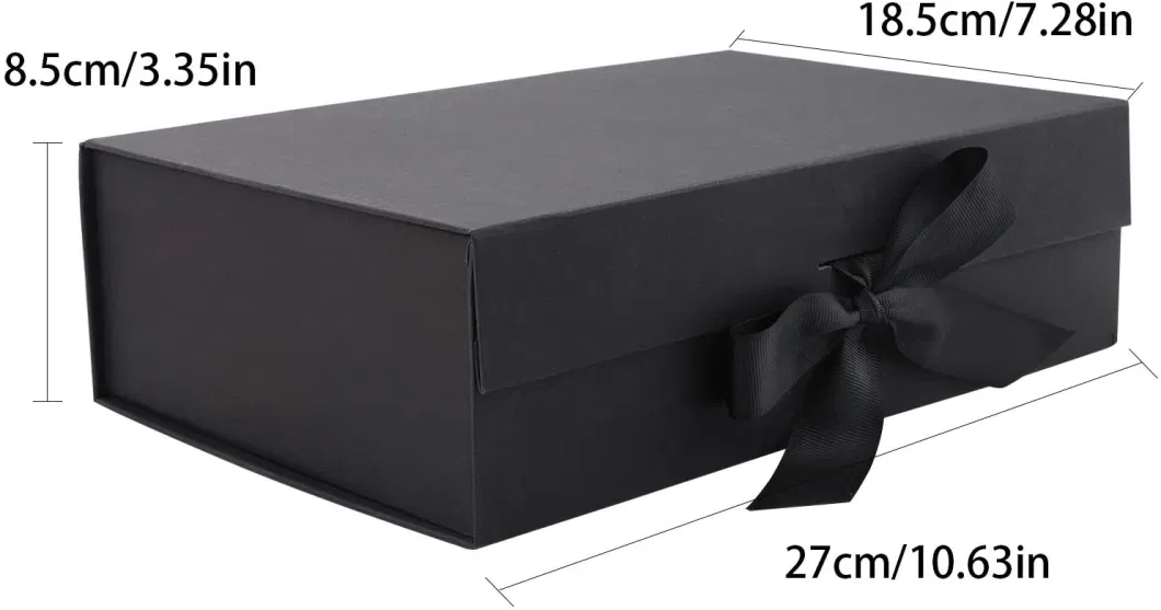 China Manufacturer Wholesale Custom Foldable Packaging Watch Perfume Flower Jewelry Wine Shoes Cardboard Packing Gift Folding Magnetic Box Paper-Gift-Box-Bag